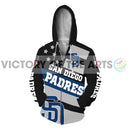 Proud Of American Stars San Diego Padres Hoodie