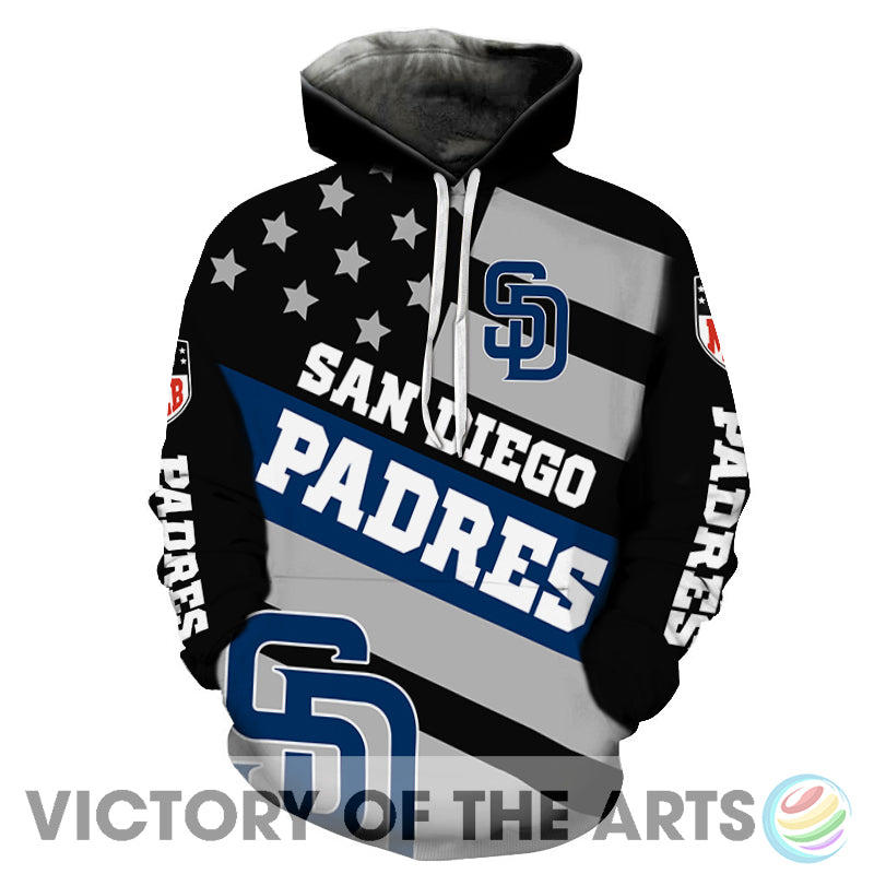 Proud Of American Stars San Diego Padres Hoodie