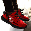 Line Logo San Francisco 49ers Sneakers As Special Shoes