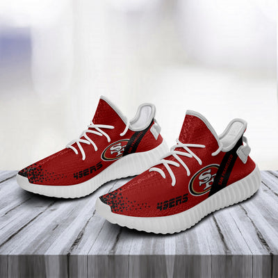 Line Logo San Francisco 49ers Sneakers As Special Shoes