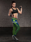 Fashion Gorgeous Fitting Fabulous Seattle Seahawks Leggings