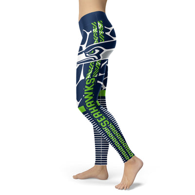 Cool Air Lighten Attractive Kind Seattle Seahawks Leggings