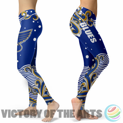 Great Summer With Wave St. Louis Blues Leggings