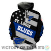Proud Of American Stars St. Louis Blues Hoodie