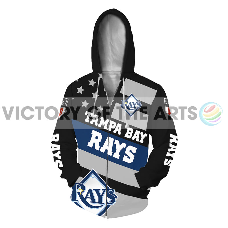 Proud Of American Stars Tampa Bay Rays Hoodie