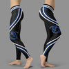 Black Venom Tampa Bay Lightning Leggings