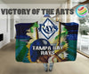 Pro Shop Tampa Bay Rays Home Field Advantage Hooded Blanket
