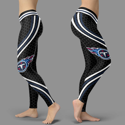 Black Venom Tennessee Titans Leggings