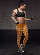 Cosy Seamless Border Wonderful Texas Longhorns Leggings