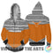 Simple Color Floral Texas Longhorns Hoodie