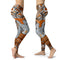 Boho Texas Longhorns Leggings With Fantastic Art