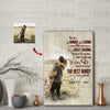 The Best Life Partner That I Could Ask Is You Couple Custom Canvas Print