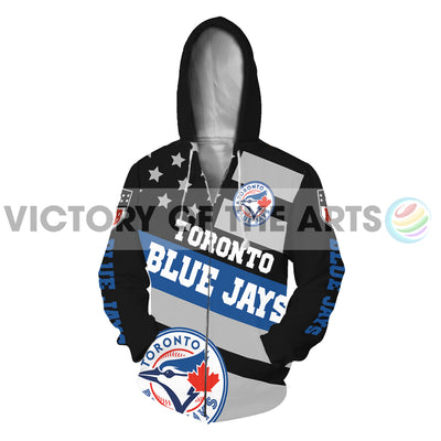 Proud Of American Stars Toronto Blue Jays Hoodie
