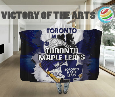 Pro Shop Toronto Maple Leafs Home Field Advantage Hooded Blanket