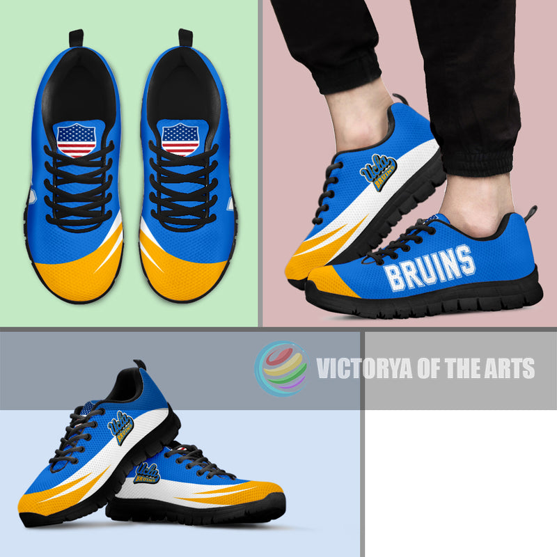 Awesome Gift Logo UCLA Bruins Sneakers