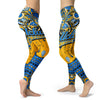 Boho UCLA Bruins Leggings With Fantastic Art