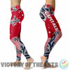 Great Summer With Wave Washington Capitals Leggings