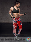 Great Summer With Wave Washington Nationals Leggings