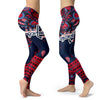 Boho Washington Capitals Leggings With Fantastic Art