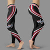 Black Venom Washington Capitals Leggings