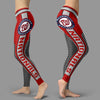 Fashion Gorgeous Fitting Fabulous Washington Nationals Leggings