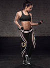 Black Venom Washington Redskins Leggings