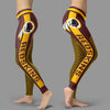 Fashion Gorgeous Fitting Fabulous Washington Redskins Leggings