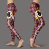 Cosy Seamless Border Wonderful Washington Redskins Leggings