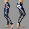 Fashion Gorgeous Fitting Fabulous Winnipeg Jets Leggings