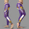 Cool Single Small Line Circle Stylish Fashion LSU Tigers Leggings