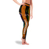 Incredible Mysterious Smoke Colors Texas Longhorns Leggings