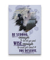 Horse Custom Canvas Print - Wise enough to wait for what you deserve