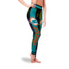 Incredible Mysterious Smoke Colors Miami Dolphins Leggings