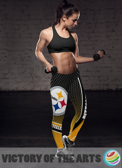 Artistic Fashion Pittsburgh Steelers Leggings