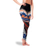 Great Urban Night Scene New York Mets Leggings