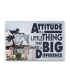 Attitude is a little thing that makes a Big difference Horse Canvas Print