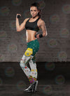 Funny Merry Christmas Oakland Athletics Leggings