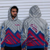 Fashion Cross Line Atlanta Braves Hoodie