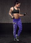 Cosy Seamless Border Wonderful Baltimore Ravens Leggings