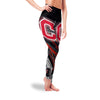 Great Urban Night Scene Cleveland Indians Leggings