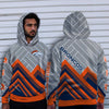 Fashion Cross Line Denver Broncos Hoodie