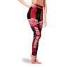 Incredible Mysterious Smoke Colors Detroit Red Wings Leggings