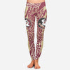 Curly Line Charming Daily Fashion Florida State Seminoles Leggings