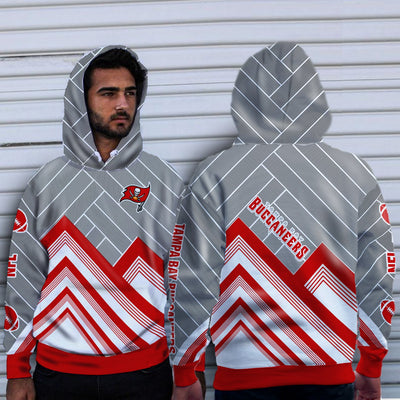 Fashion Cross Line Tampa Bay Buccaneers Hoodie