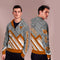 Black Cross Line Texas Longhorns Zip Hoodie