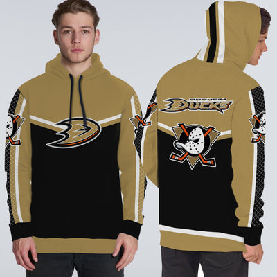 Fashion Gorgeous Fitting Anaheim Ducks Hoodie