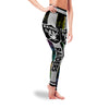 Incredible Mysterious Smoke Colors Oakland Raiders Leggings