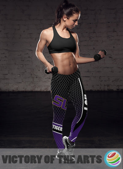 Artistic Fashion LSU Tigers Leggings