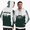 Colorful Gorgeous Fitting New York Jets Zip Hoodie