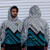 Fashion Cross Line Jacksonville Jaguars Hoodie